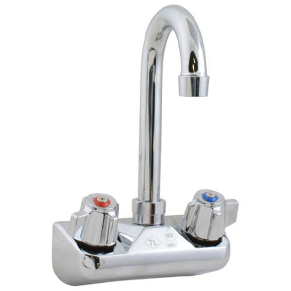 Component Hardware Faucet , 4" Wall, Gsnk, Leadfree K15-4000